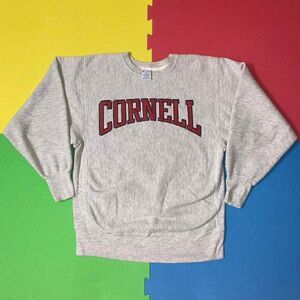 Vintage 80’s 90’s Champion Reverse Weave size Large Cornell crewneck sweatshirt